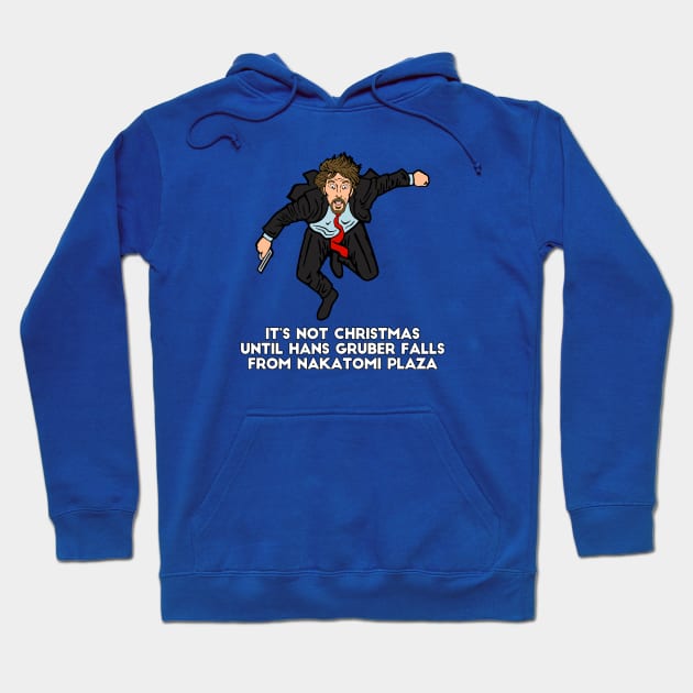 Hans Gruber - 2 Hoodie by BigOrangeShirtShop